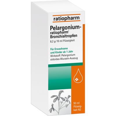 PELARGONIUM-RATIOPHARM Bronchialtropfen