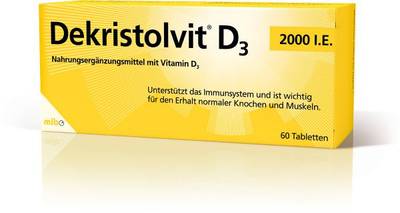 DEKRISTOLVIT D3 2000 I.E. Tabletten