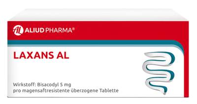 LAXANS AL magensaftresistente berzogene Tabletten