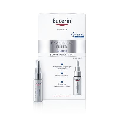 EUCERIN Anti-Age Hyaluron-Filler Serum-Konz.Amp.