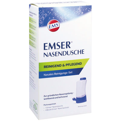 EMSER Nasendusche mit 4 Btl.Nasensplsalz