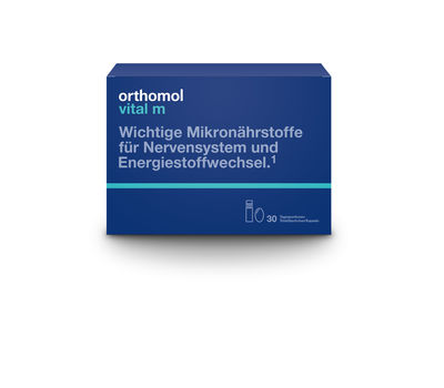 ORTHOMOL Vital M Trinkflschchen/Kaps.Kombipack.