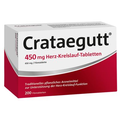 CRATAEGUTT 450 mg Herz-Kreislauf-Tabletten