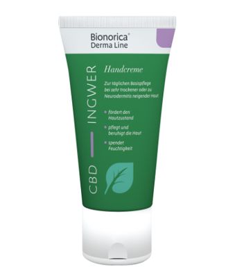 DERMA LINE Handcreme Ingwer-CBD Bionorica