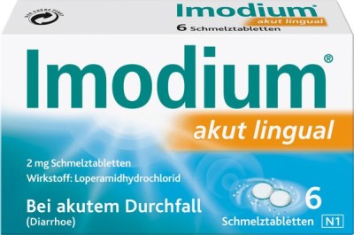 IMODIUM akut lingual Schmelztabletten