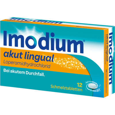 IMODIUM akut lingual Schmelztabletten