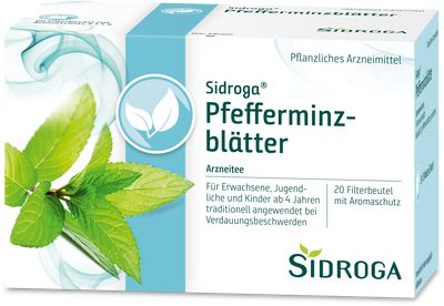 SIDROGA Pfefferminzbltter Tee Filterbeutel