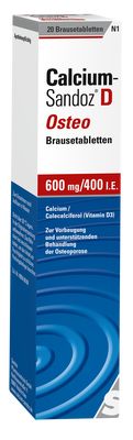 CALCIUM SANDOZ D Osteo Brausetabletten