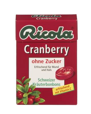 RICOLA o.Z.Box Cranberry Bonbons