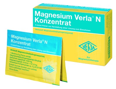 MAGNESIUM VERLA N Konzentrat Plv.z.H.e.L.z.Einn.