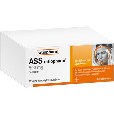 ASS-ratiopharm 500 mg Tabletten