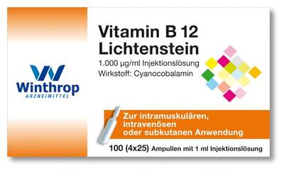 VITAMIN B12 1.000 g Lichtenstein Ampullen