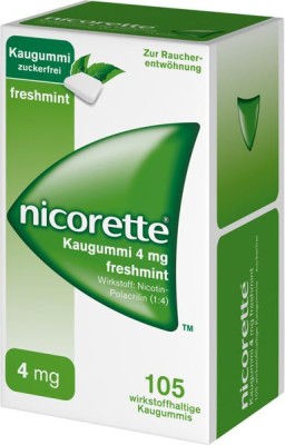 NICORETTE Kaugummi 4 mg freshmint