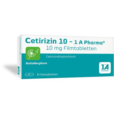 CETIRIZIN 10-1A Pharma Filmtabletten