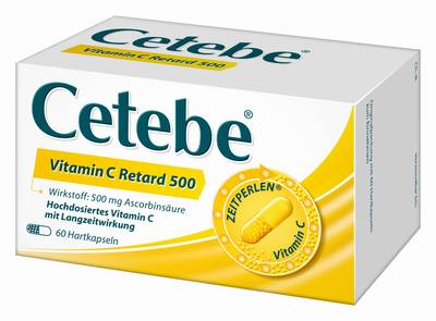 CETEBE Vitamin C Retardkapseln 500 mg