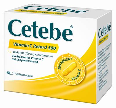 CETEBE Vitamin C Retardkapseln 500 mg