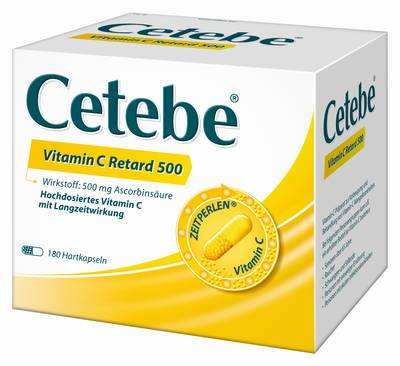 CETEBE Vitamin C Retardkapseln 500 mg