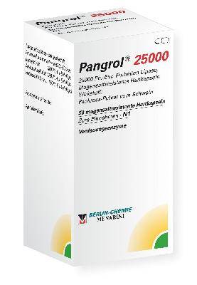 PANGROL 25.000 Hartkps.m.magensaftr.berz.Pell.