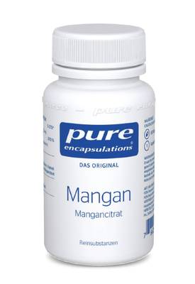 PURE ENCAPSULATIONS Mangan Mangancitrat Kapseln