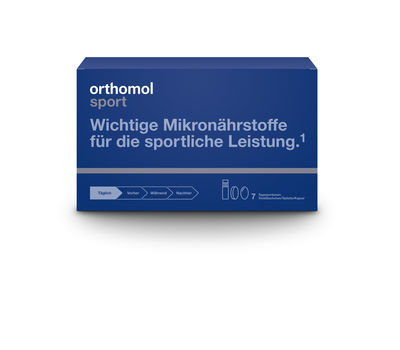 ORTHOMOL Sport Trinkflschchen/Tabl./Kaps.Kombip.