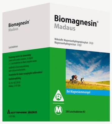 BIOMAGNESIN Madaus Lutschtabletten