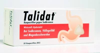 TALIDAT Kaupastillen gegen Sodbrennen