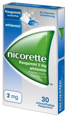 NICORETTE Kaugummi 2 mg whitemint