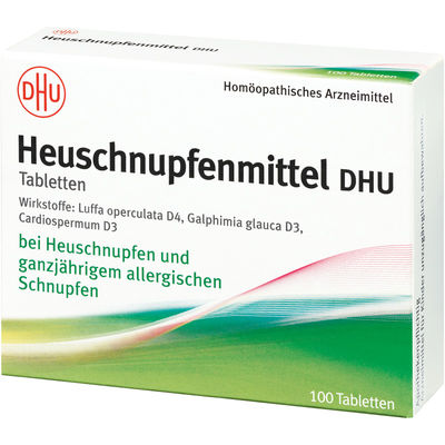 HEUSCHNUPFENMITTEL DHU Tabletten