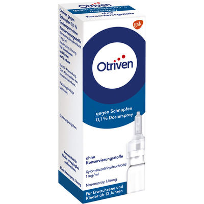 OTRIVEN 0,1% Dosierspray o.Konservierungsstoffe