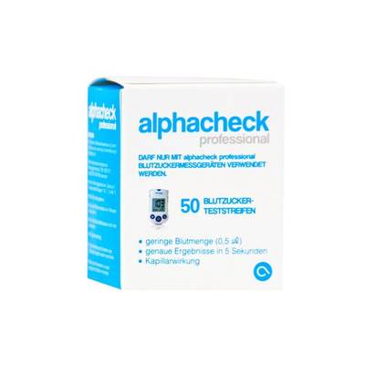 ALPHACHECK professional Blutzuckerteststreifen