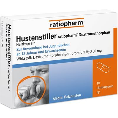 HUSTENSTILLER-ratiopharm Dextromethorphan Kapseln