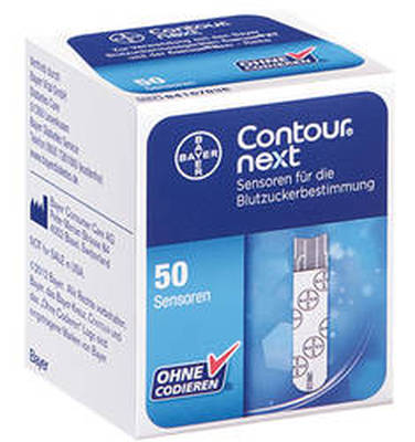 CONTOUR Next Sensoren Teststreifen